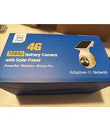 Solar-Powered 1080p WiFi Battery Camera, Security Cameras Wireless Outdo... - $96.25 CAD
