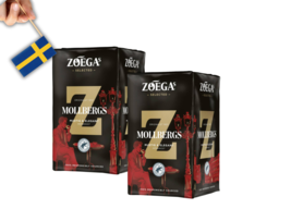 2 Zoégas Mollbergs Blandning – 450g (16 oz) – Premium Swedish Dark Roast... - $24.70