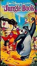 Disney BLACK DIAMOND CLASSIC The Jungle Book VHS 1991 RARE - £15.71 GBP