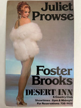 Juliet Prowse Foster Brooks Natural Joy Desert Inn Hotel Country Club La... - £13.70 GBP