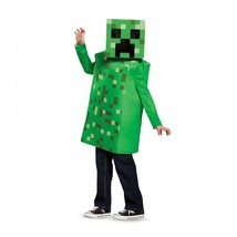 Disguise Creeper Classic Minecraft Costume Green Large (10-12) - £65.73 GBP