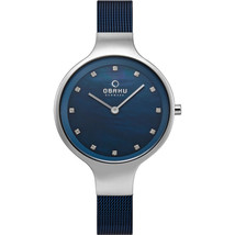 Obaku Women&#39;s Classic Blue Dial Watch - V173LXCLML - $77.40