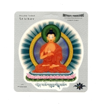 Teaching Buddha Double Sided Window Sticker - £4.76 GBP