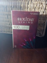 Holiday Living 100 Ct. Mini Lights Purple - £14.07 GBP