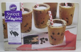 New Wilton Sweet Shooters Cookie Shot Glass Pan Set - £15.12 GBP