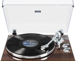 Turntables Belt-Drive Record Player With Wireless Output Connectivity, V... - £198.48 GBP