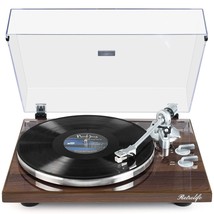 Turntables Belt-Drive Record Player With Wireless Output Connectivity, V... - $239.39