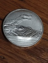 2019 2 Oz Silver Australian Piedfort Crocodile Perth Mint Cap Limited Mintage! - £116.70 GBP