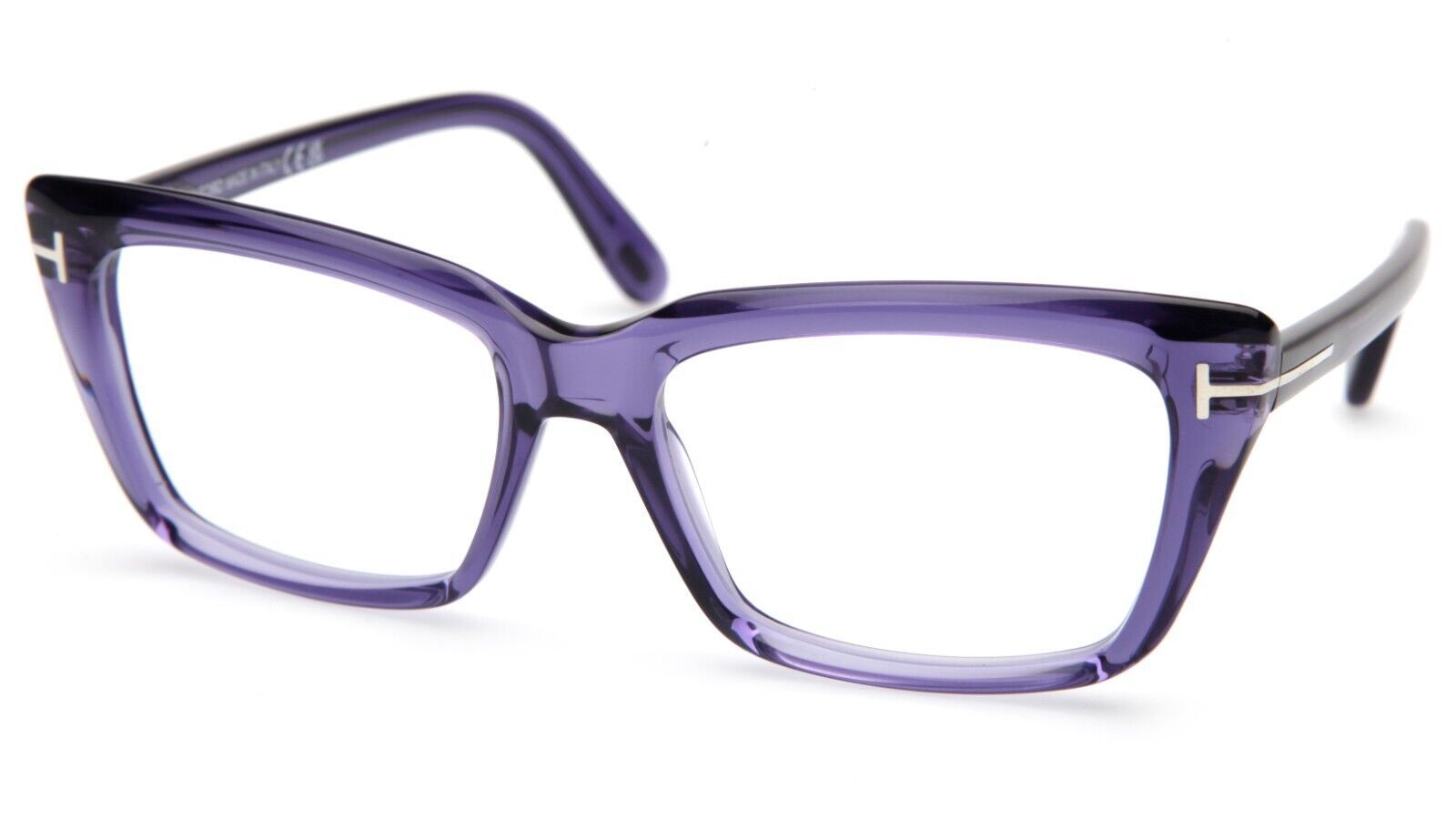Primary image for NEW TOM FORD TF5894-B 081 Violet Eyeglasses Frame 56-16-140mm B38mm Italy