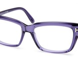 NEW TOM FORD TF5894-B 081 Violet Eyeglasses Frame 56-16-140mm B38mm Italy - £150.51 GBP