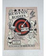 Russ Meyer Heavenly Bodies Original Movie Press Kit Poster 1963 Eastman JD - €192,40 EUR