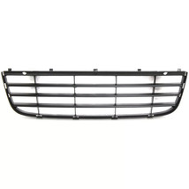 Front Center Bumper Grille for 2005-2010 Volkswagen Jetta Textured Black - £24.89 GBP