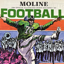 Moline Football 1984 Official Illustrated Sports Magazine Illinois IL - $15.95