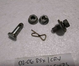 02-06 Acura RSX MT Clutch Pedal Hardware (Bolt Nuts &amp; Pin) Used OEM CRV ... - $18.62