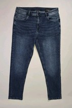 The Perfect Jeans NYC Athletic Fit Jeans Stretch Denim 38x34 Mens Dark Blue - $23.94