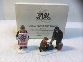 Dept 56 Heritage Village Collection Christmas Figurines “ALL AROUND THE ... - $10.68