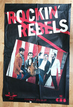 Rockin’ Rebels - Original Poster – Cbs – Skydog - Very Rare – Affiche Circa 1970 - £104.61 GBP
