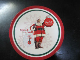 Coca-Cola 8&quot; Christmas Plate &quot;Served Ice Cold - $11.39