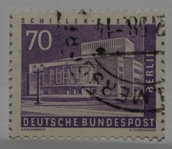 Vintage Stamps German Germany 70 Pfg Pfennig Berlin Deutsches Bundespost X1 B14 - £1.37 GBP
