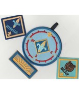 Cub Scouts - Webelos Patch lot of 4 ~ Approximately 1.5&quot; - 3&quot; ~ BSA - €18,79 EUR