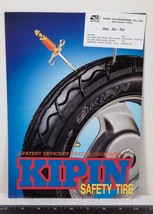 Vintage Kipin Safety Tire Brochure g25 - £8.71 GBP