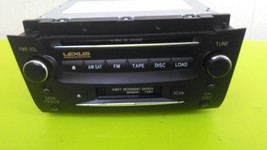 2006 LEXUS GS300 GS350 RADIO CASSETTE STEREO 6-DISCCD PLAYER UNIT OEM - $188.09