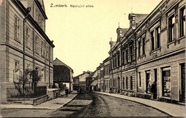 Street View Žumberk Czech Republic UNP 1DB Postcard L1 - $6.20