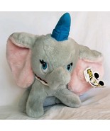 Vtg Disney Dumbo Plush Baby Elephant Disneyland Disney World Resorts 12&quot;... - $14.38