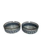 Caesars Palace Las Vegas Hotel &amp; Casino Ashtrays Set Of 2 Blue White Cle... - $453.68 MXN