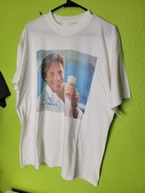 Bavaria Beer Actor Don Johnson Vintage Big Graphic Tee Shirt Rare Y2K VTG 2000s - £75.70 GBP