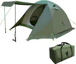 GEERTOP 4 Person Tents for Camping Waterproof Lightweight Easy Set Up 4 Season - £197.43 GBP