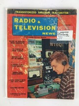 February 1957 Radio Television News Magazine A Compact 6 Watt Power Amplifier - £9.76 GBP