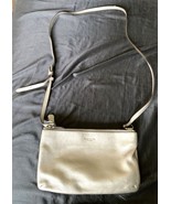 Coach Metallic Tan Pebbled Crossbody EUC - $790.30 MXN