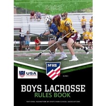 2023 NFHS | Boys Lacrosse Rules Book | National Federation High School | Guide - £31.26 GBP