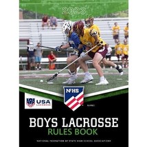 2023 NFHS | Boys Lacrosse Rules Book | National Federation High School |... - $39.99