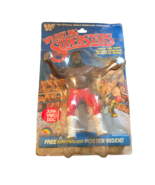 WWF LJN Wrestling Superstars Junkyard Dog 1985 On Card Poster Vintage WW... - $3,640.63 MXN