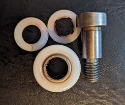 Bruno Stairlift SRE 3000 3050 Roller Guide Nylon Wheel Screw Replacement... - $40.53