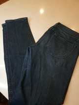 Jolt Reversible Stretch Skinny Jeggings Sz9 Blue Jean one side /Gray pri... - $16.82