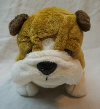 Ganz Cute Soft Tan Bulldog 8&quot; Plush Stuffed Animal Toy Webkinz - £11.87 GBP