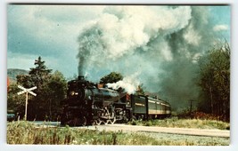 Railroad Postcard Steam Engine Steamtown 127 Locomotive Train Audio Visual Rail - $9.50