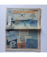 Dallas Cowboys Official Weekly Magazine December 26, 1987 Season&#39;s Greet... - $178.86 MXN