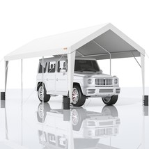 VEVOR Heavy Duty Carport Canopy 10x20 ft UV Resistant Shelter for Outdoor Use - $6,005.34 MXN