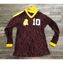 Vintage Champion Womens Size 18 Long Sleeve Volleyball Jersey Maroon - £15.71 GBP