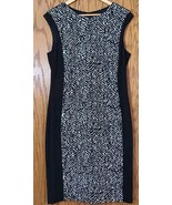 Vince Camuto Black And White Sleeveless Dress Women&#39;s Size 14 - £9.52 GBP