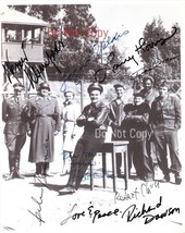 Hogan&#39;s Heroes Cast Signed Photo 8X10 Rp Reprint Bob Crane Werner Klemperer - £15.79 GBP