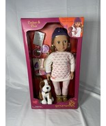 NIB-Our Generation Ember &amp; Elsie 18” Doll and Pet Set - £29.38 GBP
