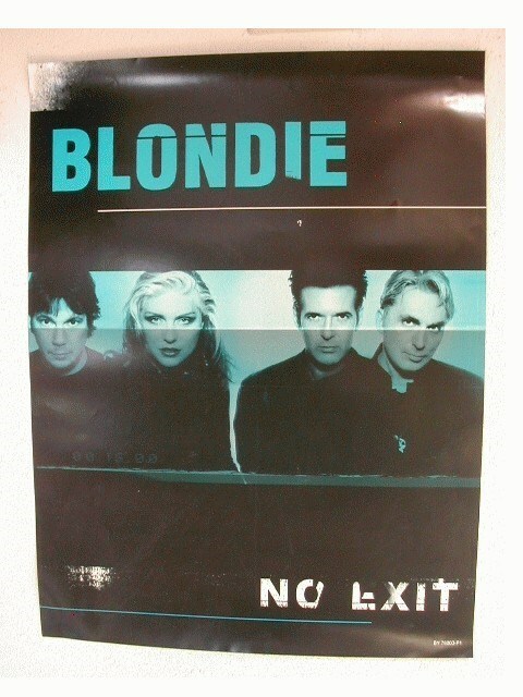 2 Blondie Promo Posters Debbie Harry Poster No Exit Item image 2
