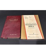 Holy Bible: King James Version Imperial Reference Large Print Burgundy L... - $45.06 CAD
