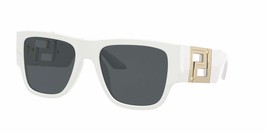 Versace Sunglasses VE4403 314-87 57mm White / Dark Grey Lens - $2,984.53 MXN