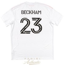 David Beckham Autographed Inter Miami Cf Adidas 2021 White Jersey Panini - £1,184.84 GBP